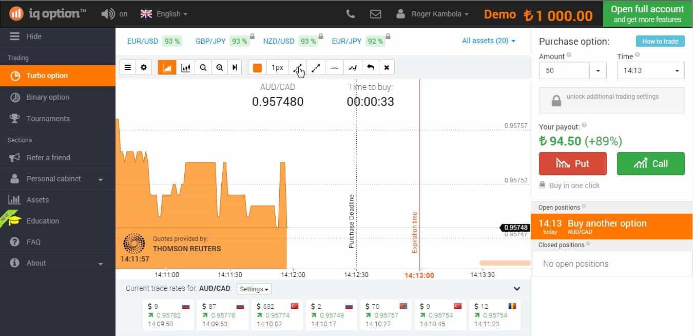 precisiontree binary option