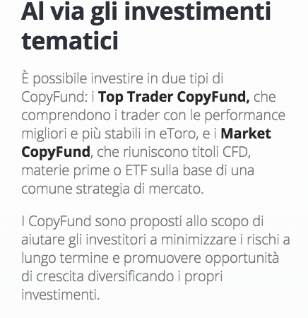 Social trading Network e copy trader eToro funziona ? Opinioni