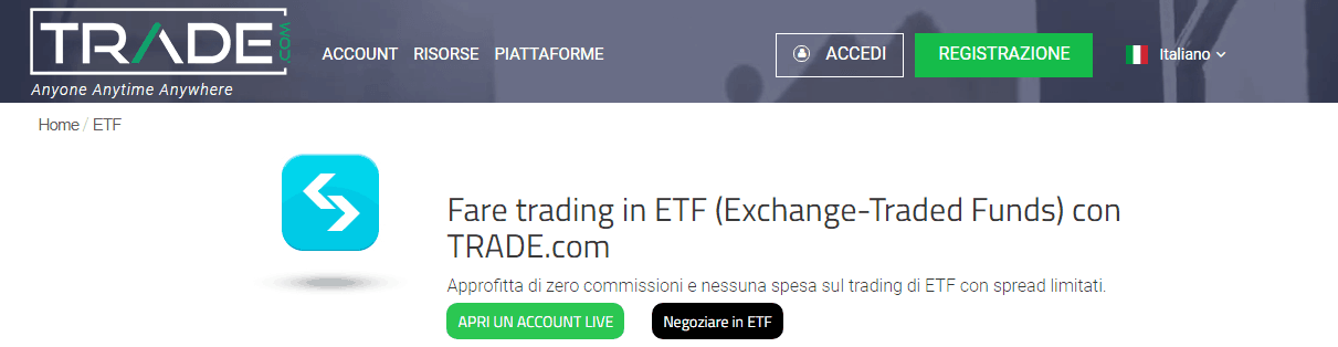 Trade.com opinioni e recensione broker truffa ? Trading Azioni indici valute CFD