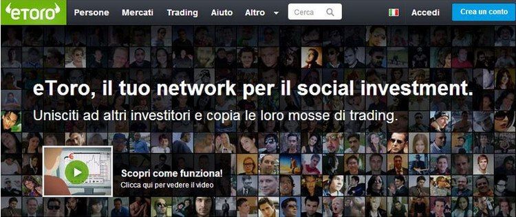 eToro Criptovalute | CopyFund Crypto: trading criptovalute su eToro