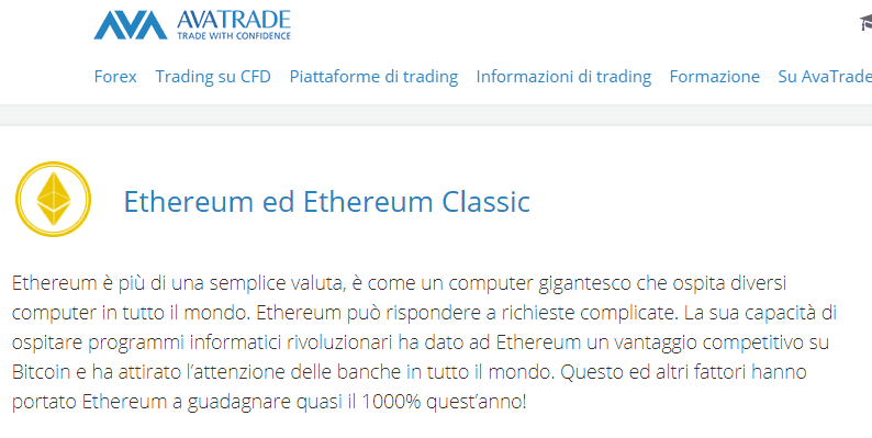avatrade ethereum