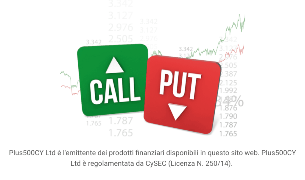 plus500 opzioni