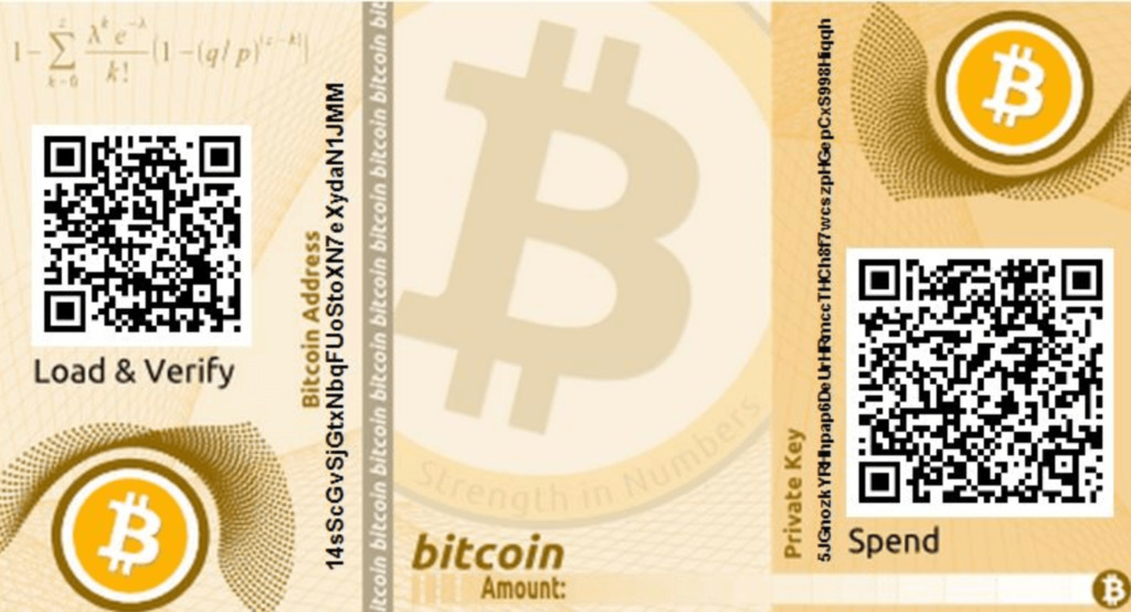 bitcoin paper wallet
