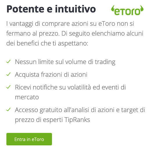 Comprare azioni Diasorin eToro