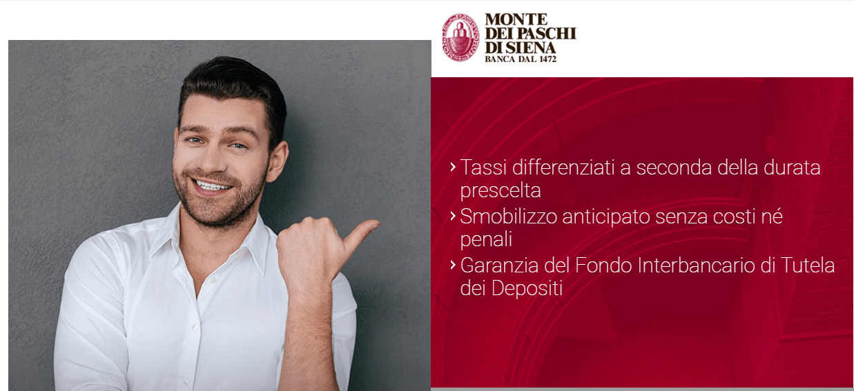 Conto di deposito italiano MPS