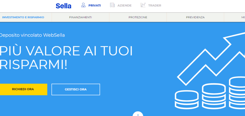 Conto Deposito Websella Di Banca Sella Opinioni Conviene Meteofinanza Com