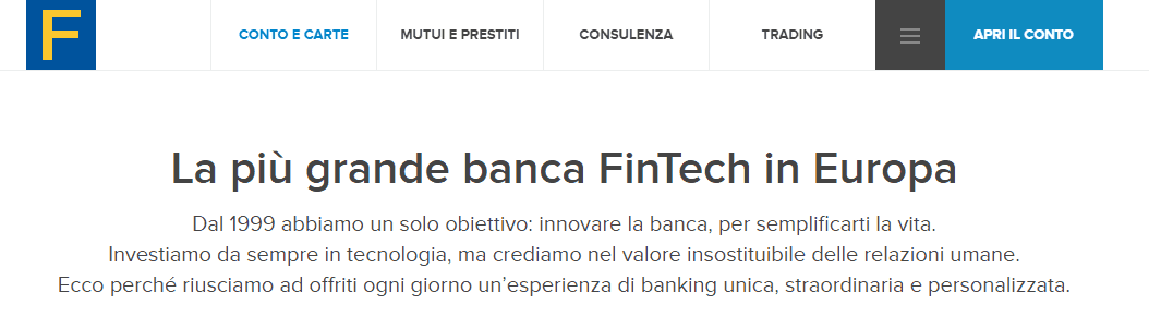 Fineco conto deposito