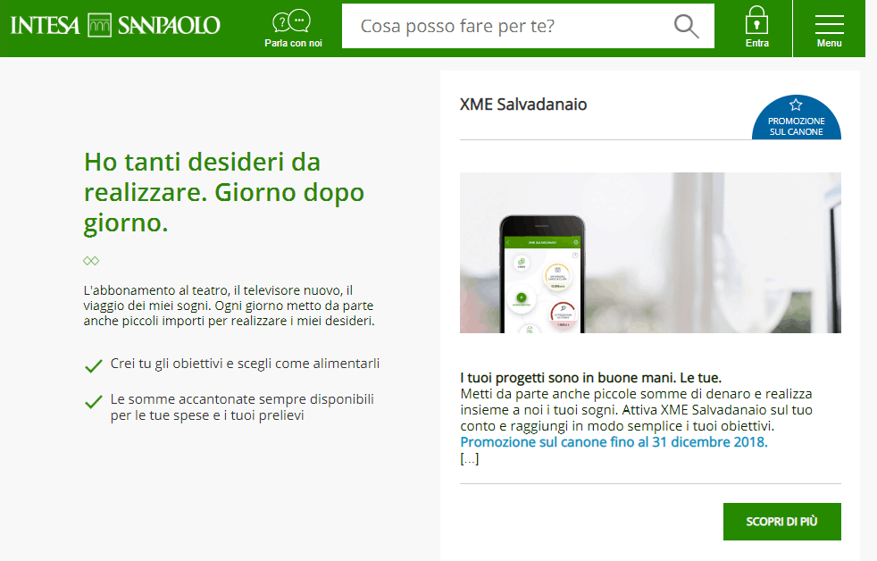 Conto Deposito Intesa Sanpaolo 2019: opinioni sui rendimenti