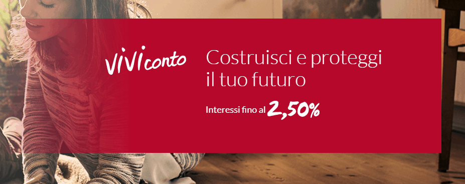 Viviconto: conto deposito online ViViBanca