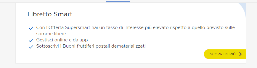 libretto postale smart