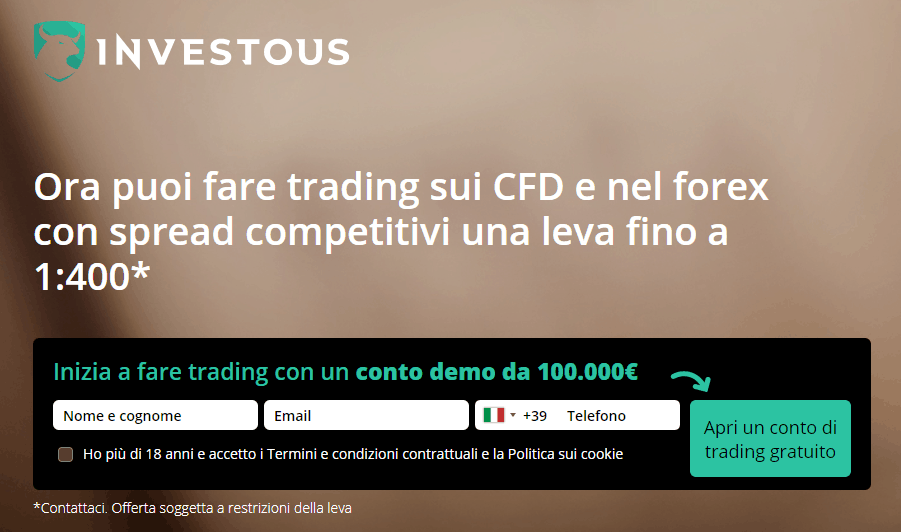 Investous conto demo