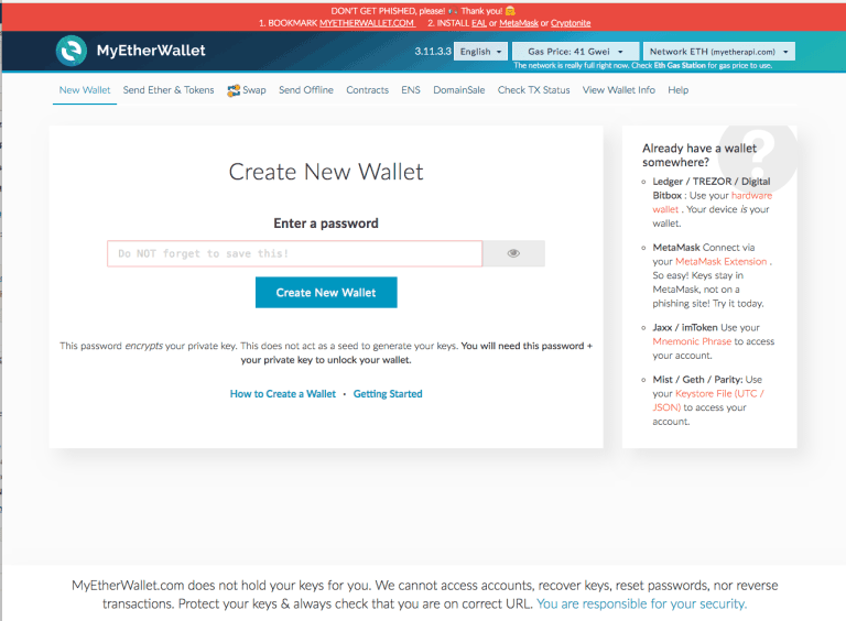 MyEtherWallet
