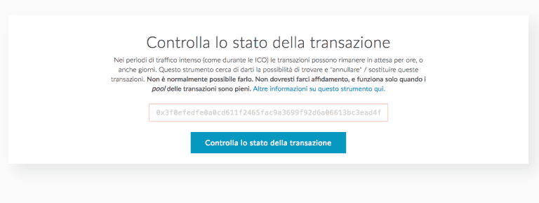 Myetherwallet opinioni sulle Funzioni aggiuntive