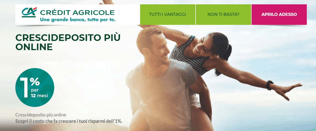 conto adesso credit agricole