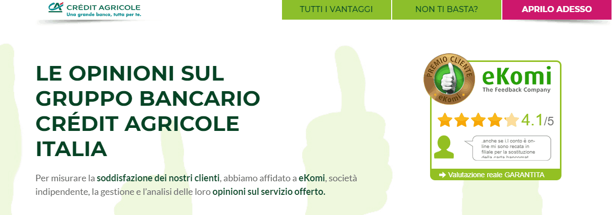 conto adesso credit agricole