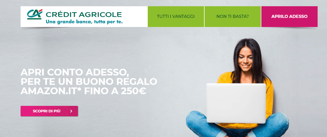 conto adesso credit agricole