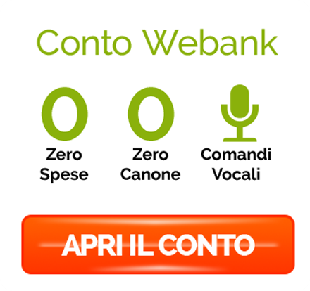 apertura conto corrente Webank