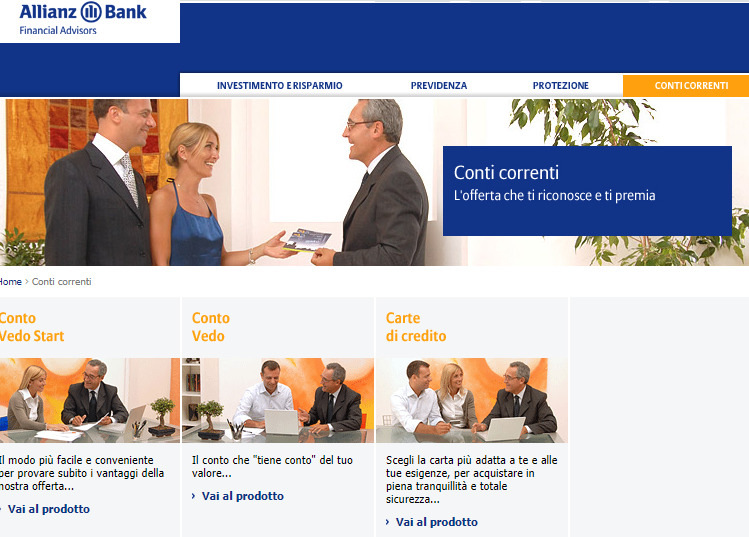 conto corrente allianz