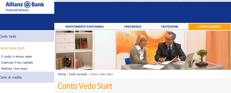 conto vedo star allianz