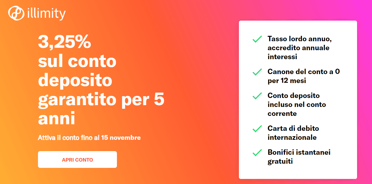 Illimity Conto deposito