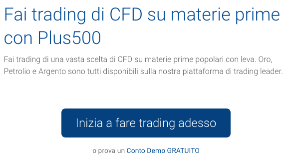 Plus500 petrolio