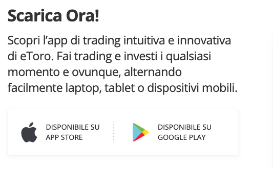Migliori app trading eToro