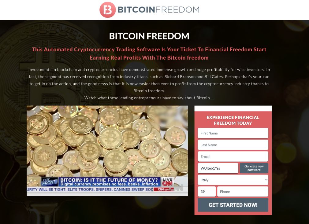 Bitcoin freedom