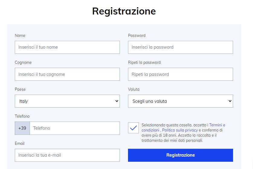 NSBroker registrazione