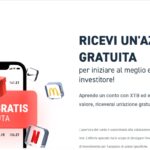 Azione gratis con XTB: come funziona la promo della fintech